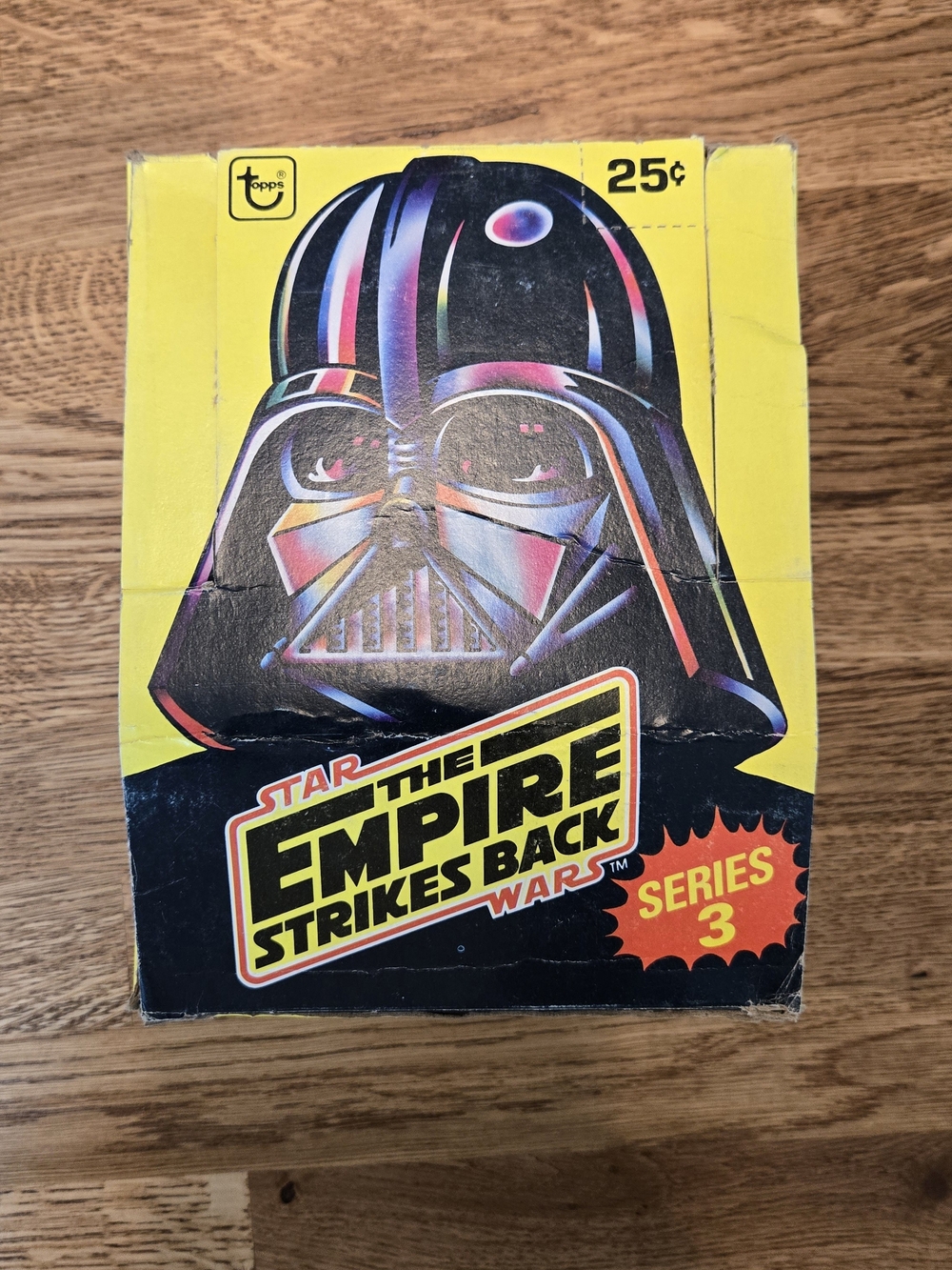 Topps Star Wars The Empire Strikes Back Series 3 and 2 Trading Card Box - Yellow